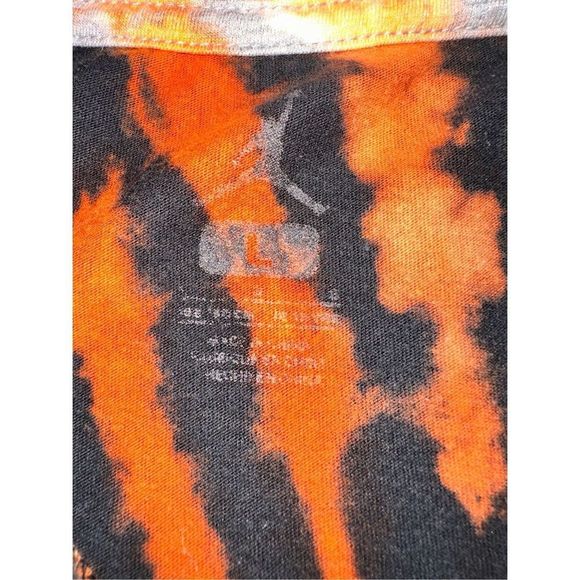 Air Jordan Orange Tie-Dye Tee - Picture 4 of 4